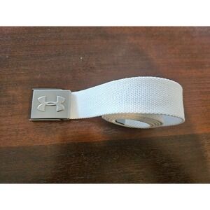 Under Armour 1369819 UA Men's NEW GOLF Webbing Reversible Cut-to-Fit Canvas Belt